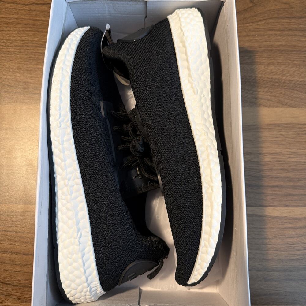 Danskin Knit Lace Up Sneakers New Women's Shoes Size 9 Black Walking~ Exercise